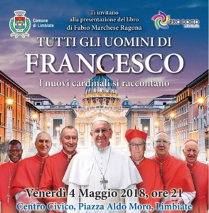 <em>Tutti gli Uomini di Francesco </em>: il giornalista F. Marchese Ragona a Limbiate per presentare il suo nuovo libro