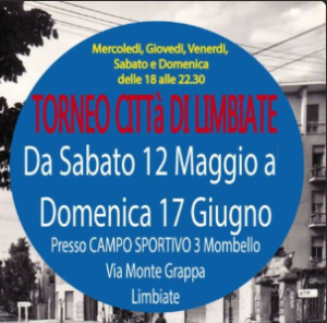 XXV° Torneo Città di Limbiate