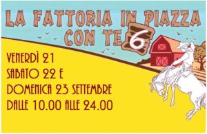 La fattoria in piazza con te. Sesta edizione
