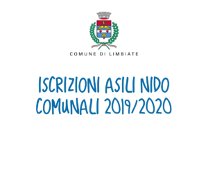 Iscrizioni Asili Nido Comunali 2019/2020