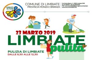 “Limbiate Pulita” – 23 marzo, ore 8.30