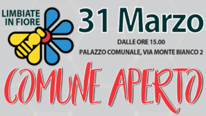 “Comune Aperto” – 31 marzo, dalle ore 15.00