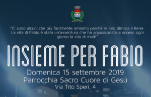 “Insieme per Fabio” – 15 settembre