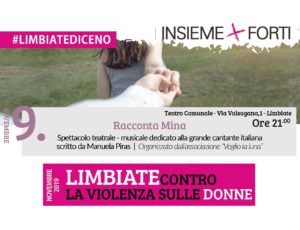 “Racconta Mina” a teatro – 9 novembre, ore 21.00