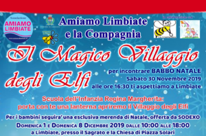 “Il magico villaggio degli Elfi” – 1 e 8 dicembre
