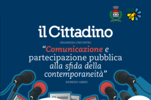 “Comunicazione e partecipazione pubblica” – 6 dicembre, ore 20.45
