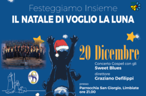 Il Natale di Voglio la Luna – 20 dicembre, ore 21.00
