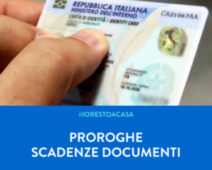 Proroga validità documenti