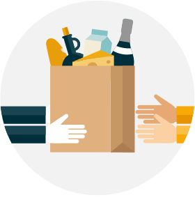 Consegna a domicilio: commercianti aderenti