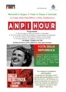 “ANPI HOUR” – serata per la Festa della Repubblica