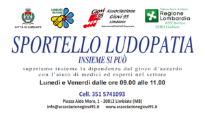 “Sportello Ludopatia – Insieme si può”