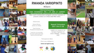 Presentazione libro “Rwanda Variopinto #25anni” – 3 dicembre, ore 21.00