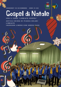 “Gospel di Natale” – 10 dicembre, ore 21.00