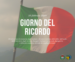 Giorno del Ricordo 2022
