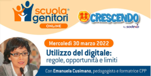 Incontro online: Scuola genitori CPP – 30 marzo, ore 21.00