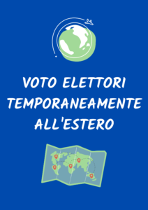 Voto degli elettori temporaneamente all’estero