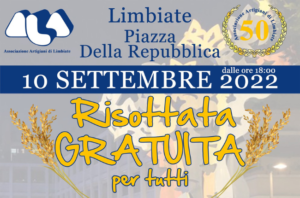Associazione Artigiani Limbiate – 50° anniversario: 10 settembre, ore 17.00