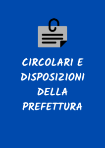 Circolari della Prefettura