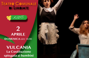 “Vulcania” a Teatro – 2 aprile, ore 16.00