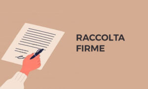 Raccolta firme presso lo Sportello Polifunzionale