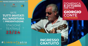 Stagione Teatrale 2023/2024 <br> Concerto di apertura con Giorgio Conte