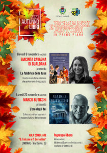 “Romanzi & Autori in primo piano” – 9 e 20 novembre 2023, ore 21.00
