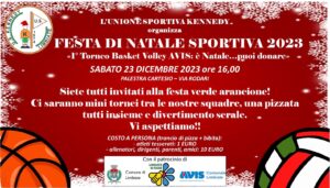 Festa di Natale con U.S. Kennedy & Avis Limbiate – 23 dicembre