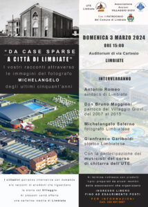 “Da Case Sparse a Città di Limbiate” – 3 marzo, ore 15.00