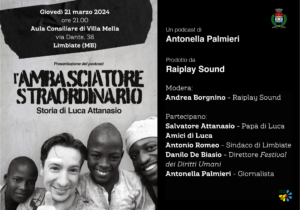 Presentazione podcast “L’Ambasciatore Straordinario” – 21 marzo, ore 21.00