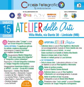 “Atelier delle Arti” – 15 giugno in Villa Mella, dalle ore 10.00